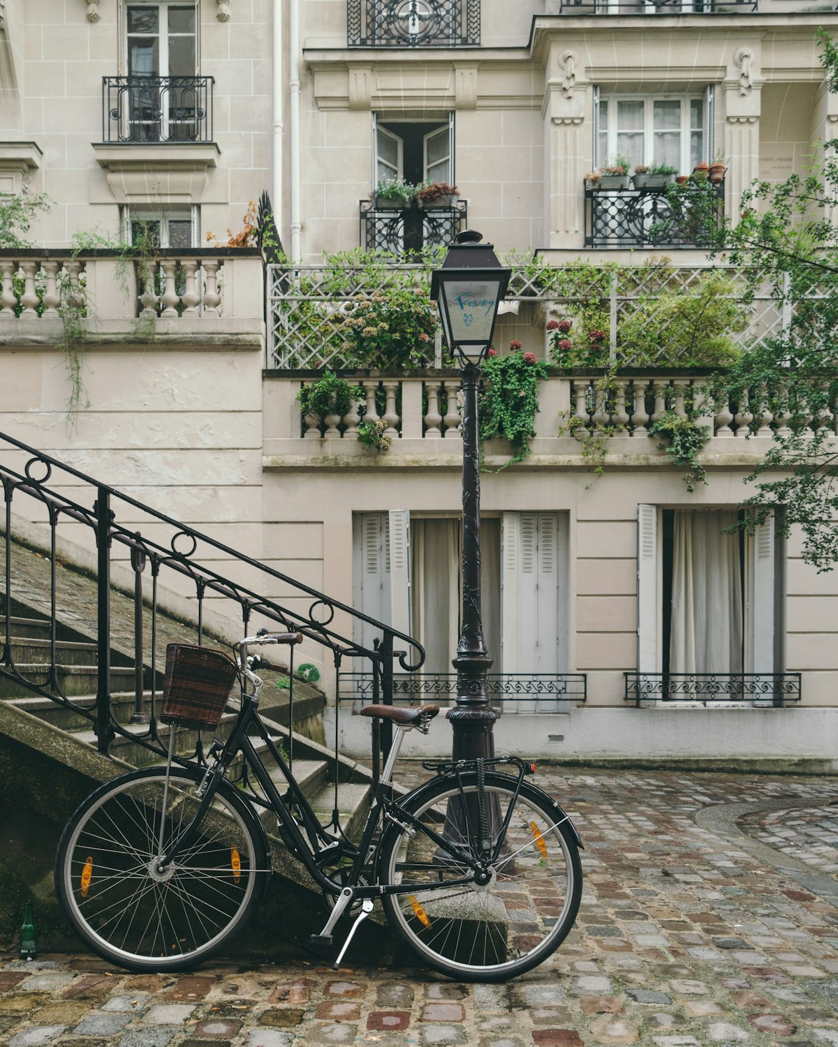 A period townhouse facade